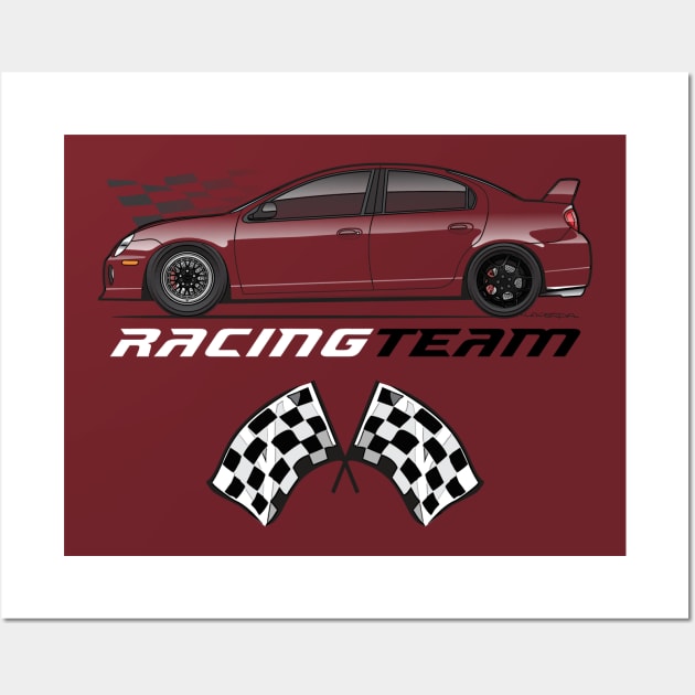 RacingTeam Multicolor Wall Art by JRCustoms44